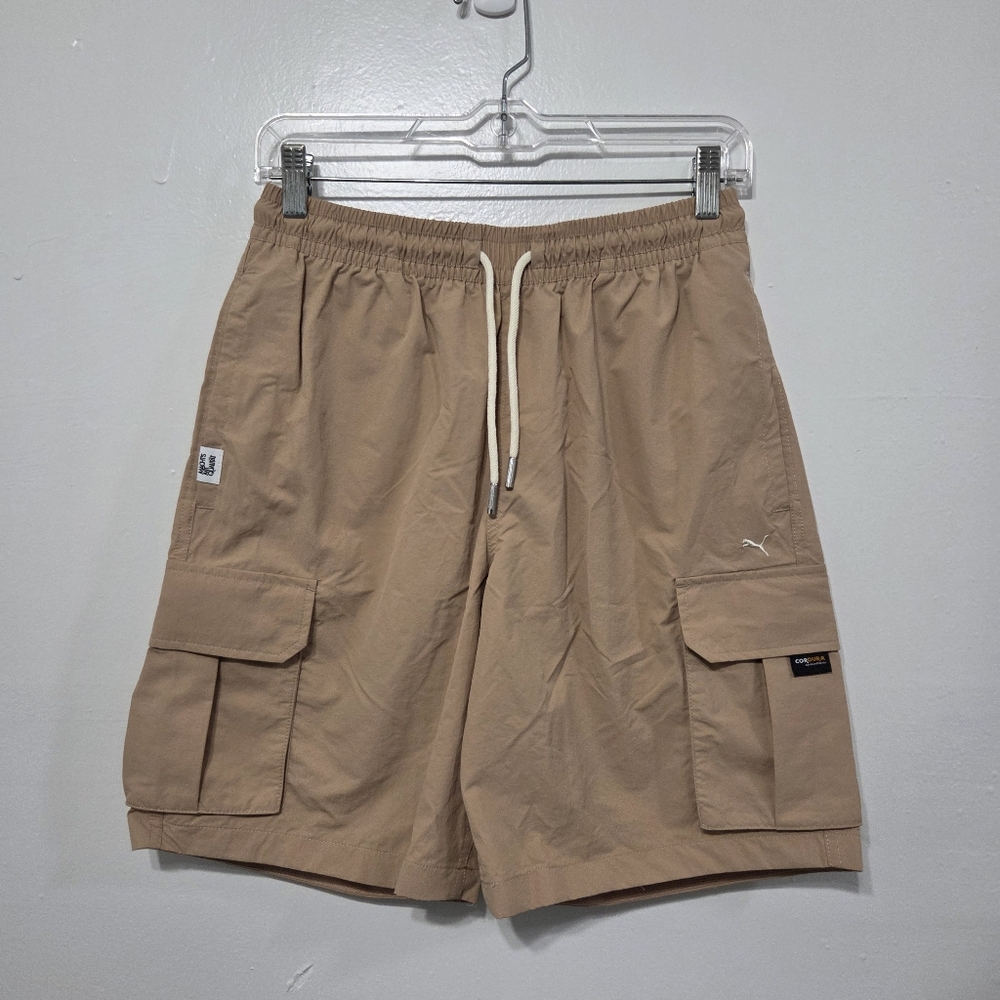 Puma MMQ Utility Cordura Tan Shorts Men's Small NWT